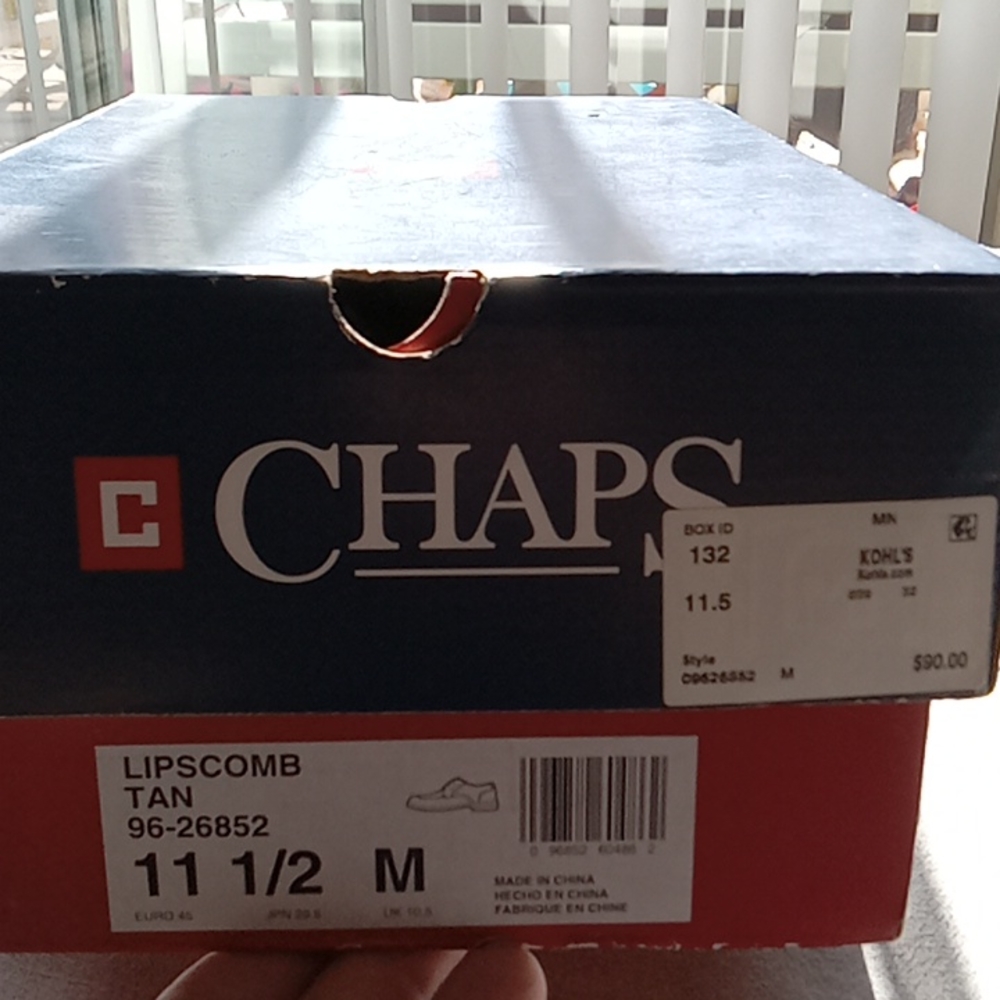 Chaps Dress shoes used decent condition 11.5